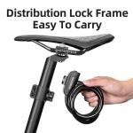 ROCKBROS 14.4mm Steel Bicycle Cable Lock