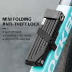 ROCKBROS Heavy Duty Folding Bike Lock