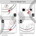 Bike Tire Repair Tool Kit & Portable Pump