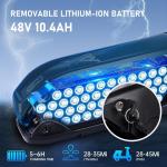 350W Adult Electric Folding Tricycle, 45-Mile Range