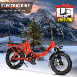 750W Folding Electric Commuter Bike 28MPH