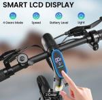 14" Folding Electric Bike for Adults, 350W