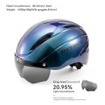 ROCKBROS Bike Helmet with Rechargeable Rear Light