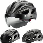 ROCKBROS Adjustable Bike Helmet with Magnetic Visor