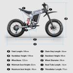 1500W 60V Electric Mountain Bike for Adults