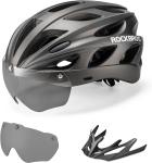 ROCKBROS Adjustable Bike Helmet with Magnetic Visor