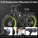 KETELES 3200W Dual Motor 26" Electric Bike