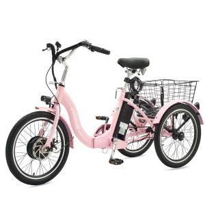 VIRIBUS 20" Electric Folding Fat Tire Trike