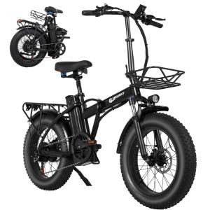 20" Folding Electric Fat Tire Bike - 750W