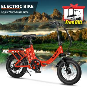 Peak 750W Folding Electric Bike with Suspension