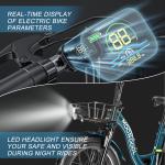 MOONCOOL 48V 750W Electric Tricycle for Adults