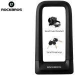 ROCKBROS High Strength Bike U Lock with 3 Keys