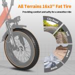 Peak 750W Folding Electric Bike with Suspension