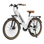 AOVOPRO 26" Electric Bike 750W, 35-45 Mile Range