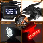 Peak 750W Folding Electric Bike with Suspension