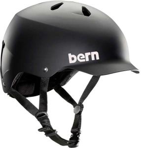 Bern Watts 2.0 Matte Black Bike Helmet Large