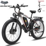 4000W Dual Motor E-Mountain Bike - 35MPH Speed