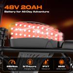 2000W Electric Fat Tire Mountain Bike for Adults