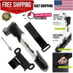 Compact Bike Pump for Presta & Schrader Valves