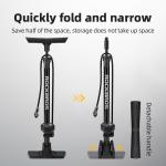 ROCKBROS High Pressure Bike Floor Pump with Gauge