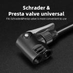 ROCKBROS High Pressure Bike Floor Pump with Gauge