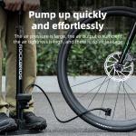 ROCKBROS High Pressure Bike Floor Pump with Gauge