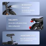 500W Folding Electric Bike for Adults and Teens