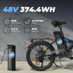 VARUN 20" Folding Electric Bike 750W City Commuter