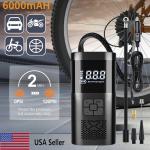 Portable Digital Bike Tire Inflator Pump