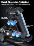 Motorcycle Phone Mount with Vibration Dampening