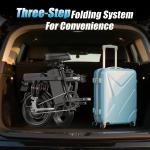 ASKGO 1000W Lightweight Folding Electric Bike 25MPH