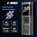 Portable Digital Bike Tire Inflator Pump