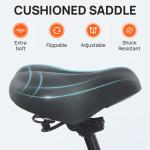 24" Electric Tricycle with Dual Battery and Basket