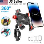 360° Aluminum Bike Phone Mount Holder