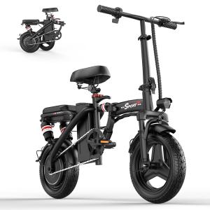 ASKGO 1000W Lightweight Folding Electric Bike 14