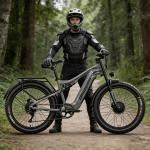 2000W Electric Mountain Bike 30MPH Full Suspension