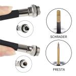 Portable Mini Bike Pump for Presta and Schrader