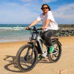 2000W Electric Mountain Bike 30MPH Full Suspension