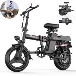 14" Folding Electric Bike with 1200W Motor