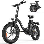 750W Folding Electric Bike with 30-Mile Range