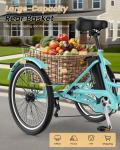 MOONCOOL 350W 36V Electric Tricycle for Adults