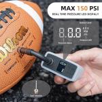 ROCKBROS Portable Electric Bike Pump with Gauge