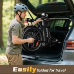 750W Folding Electric Bike with 30-Mile Range