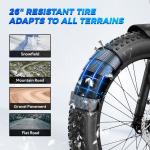 26'' 1800W Off-Road Electric Mountain Bike