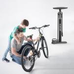 High Pressure Bike Floor Pump with Gauge