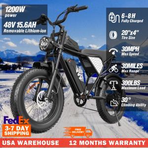 YVY 20" 1500W Fat Tire Electric Bike