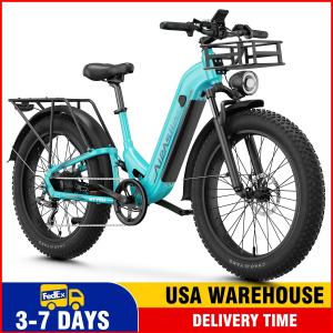 1800W Electric Mountain Bike - 36MPH, 85 Miles