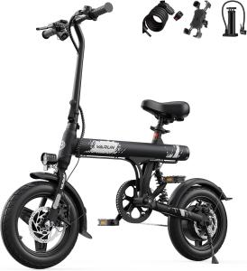 Foldable Electric Bike Peak 500W, 25MPH, 25Miles