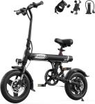 Foldable Electric Bike Peak 500W, 25MPH, 25Miles