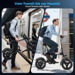 Foldable Electric Bike Peak 500W, 25MPH, 25Miles